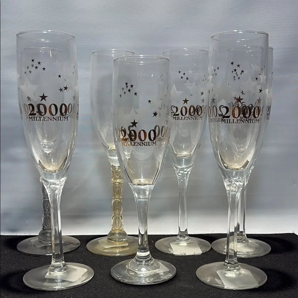 Libbey Gray and Black Drinkware Set for Elegant Dining